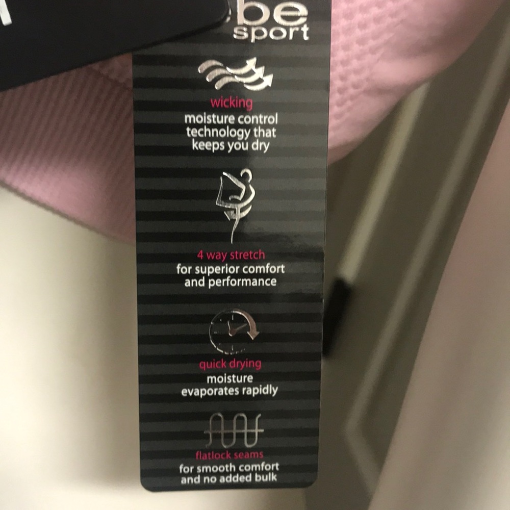 Bebe Sport Athletic/Athleisure Sports Bra, NWT! - Picture 2 of 8